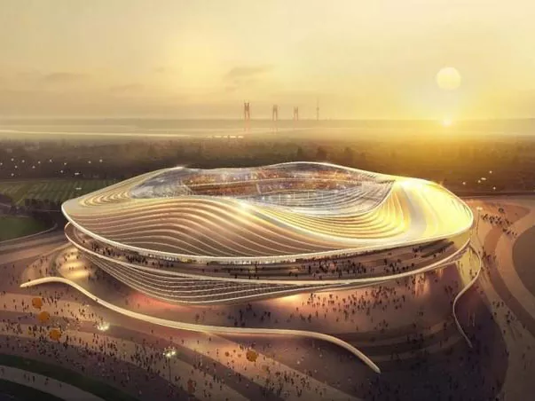 Strutture d'acciaio di span grossi per stadium
