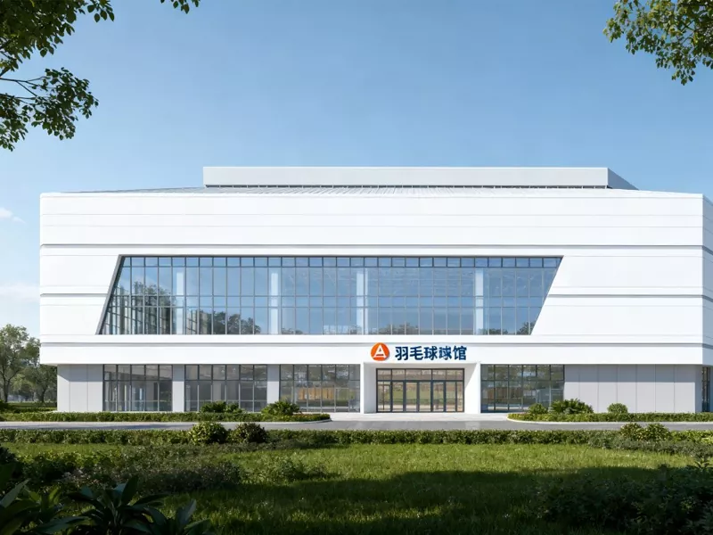 Sala di Badminton Structure Steel